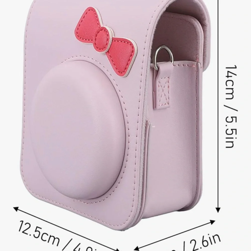 Pink Camera Bag with Red Bow for Mini 12 New